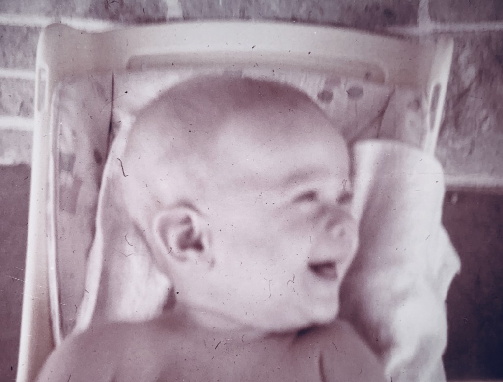 Baby Shé listening to the Muses