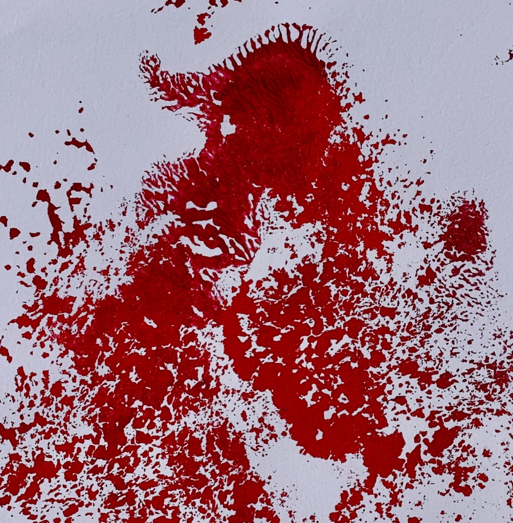 "Cóyotl," 10" x 7" acrylic on canvas, circa 2023